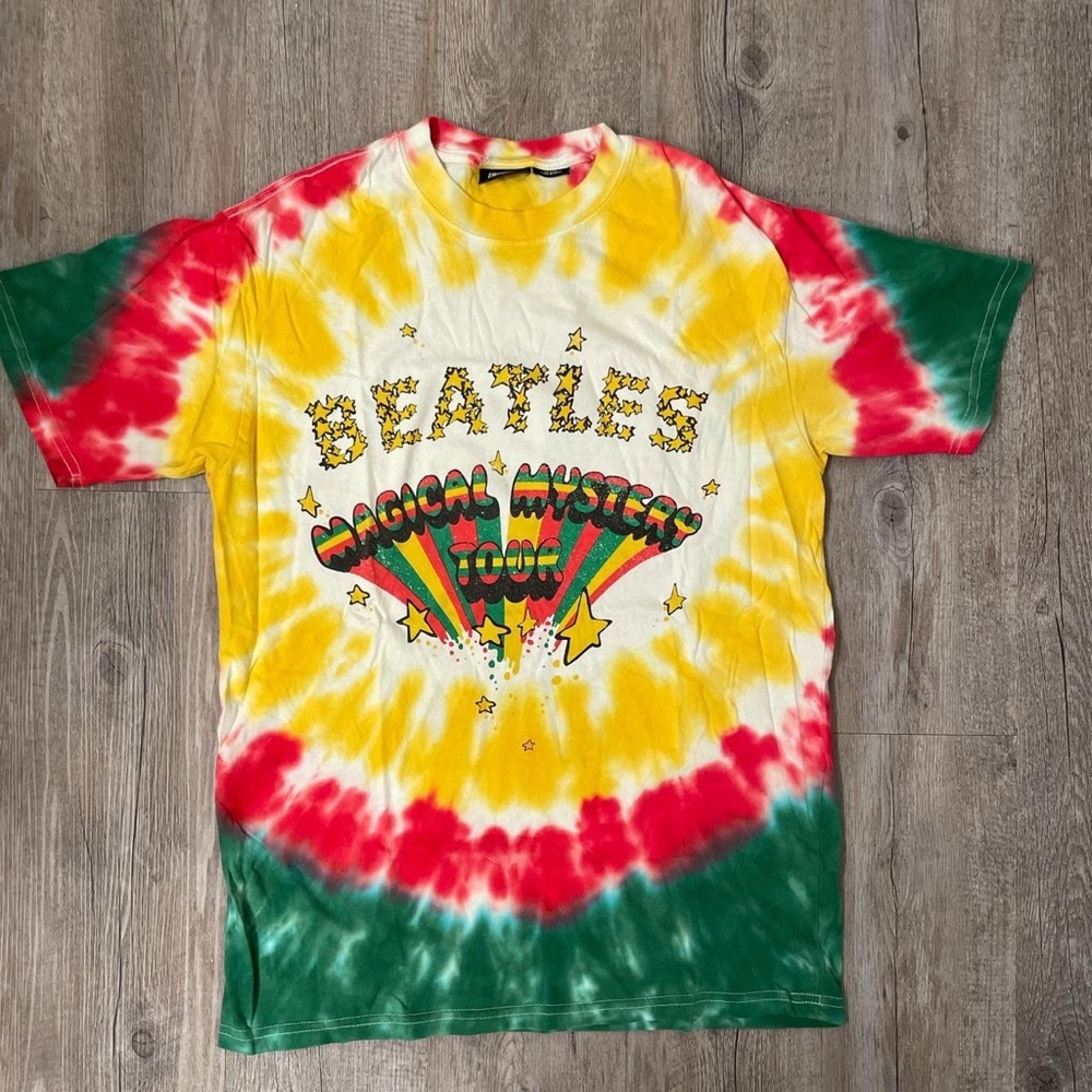 The Beatles Tie Dye Graphic Tee